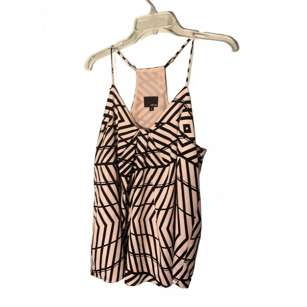 Geometric Greylin Women's Spaghetti Strap Top - Size L